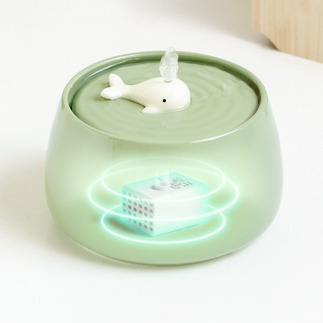Cat Ceramic Automatic Circulating Filter Water Dispenser Drinking