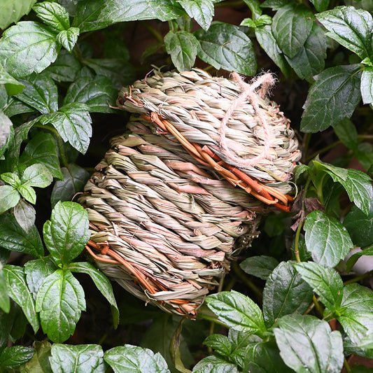 Creative Straw Birds Nest Handicraft Hand-woven Bird Cage