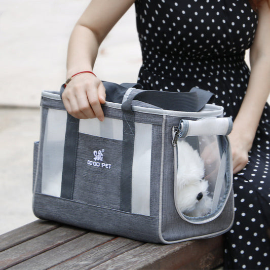 Portable Pet Cat Bag Breathable Dog Carrier Backpack Large Capacity
