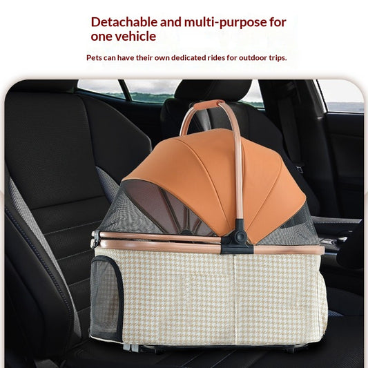 Detachable Foldable Shock-absorbing Lightweight And Portable Pet