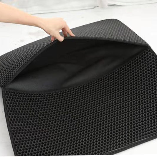 Eva Pet Cat Dog Double-layer Washable Litter Mat
