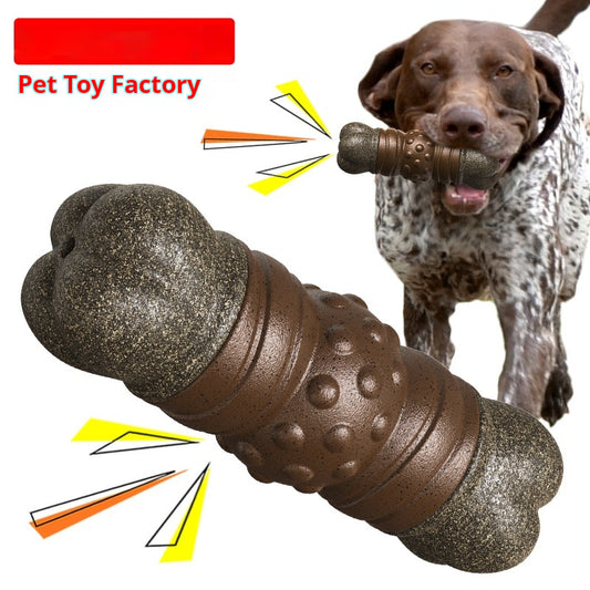 Sounding Bone Dog Toothbrush Molar Rod Toy