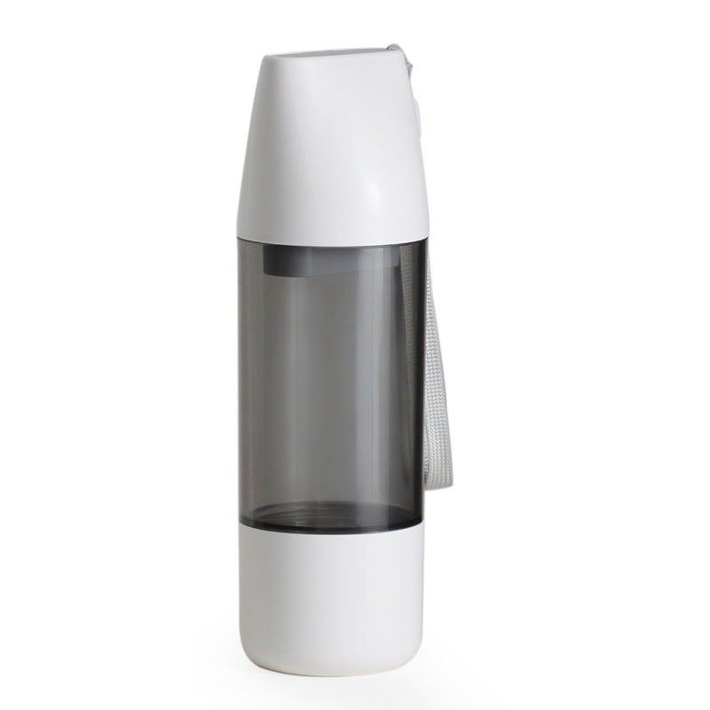 Portable Dog Water Bottle 350ml Food Container For Pets Feeder Bowl
