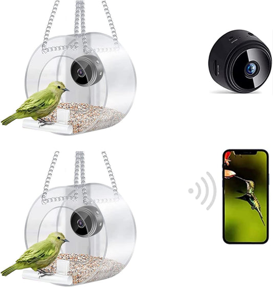 Pet Smart Feeder Outdoor Real-time Monitoring With Hd Camera