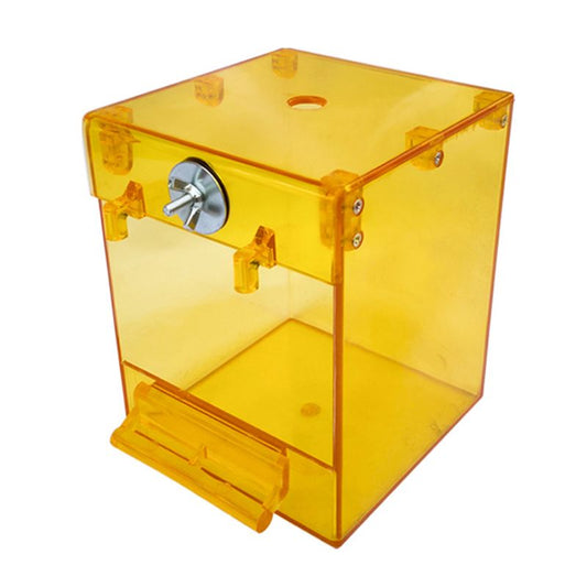 External Bird Bath Transparent Square Basin Supplies Pet