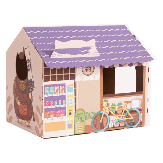 Grocery House Ice Product Modeling Cat Nest Scratcher
