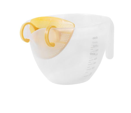 Plastic Filter Measuring Cup-1000ml-white-1 Piece