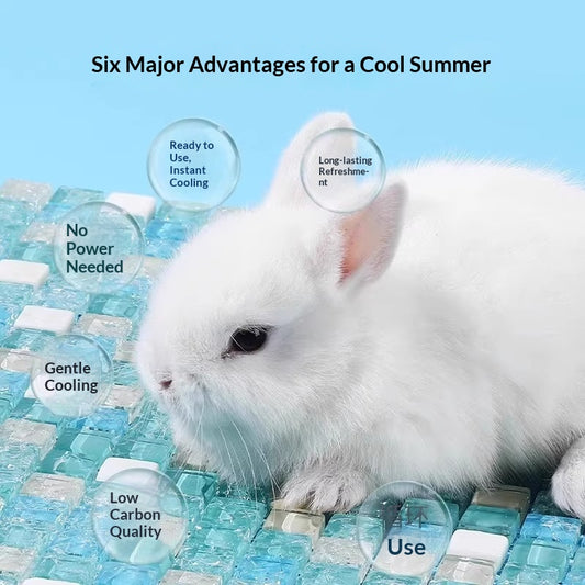 Pet Cooling Ice Mat Fast Heat Conduction Cool And Breathable
