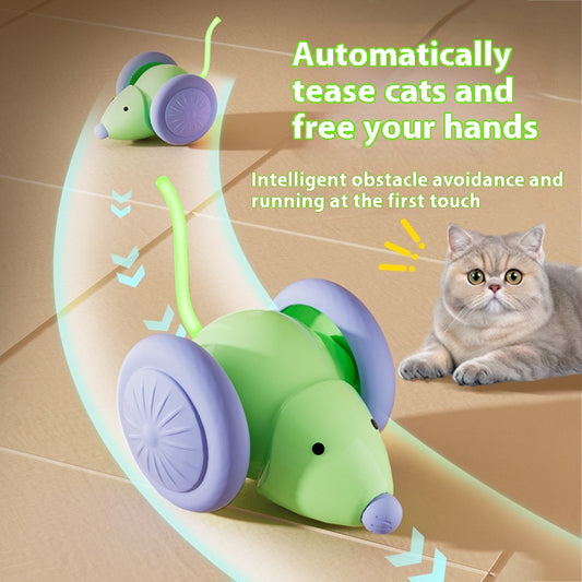 Pet Toys Interactive Cat Toy Electric Mouse Car Automatic Teaser