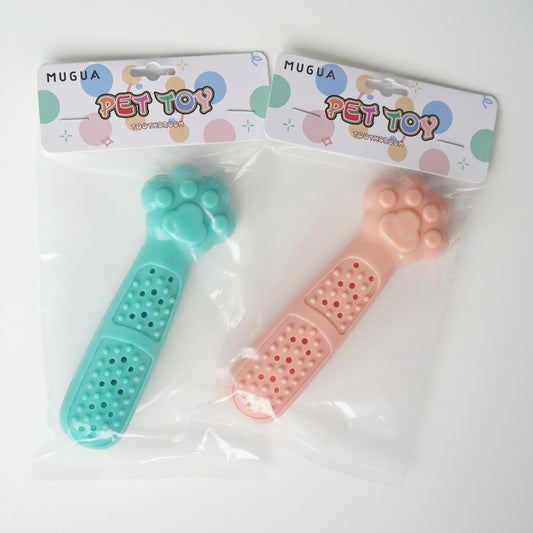 Toy Fish Cat Dog Toothbrush Teeth Cleaning Biting