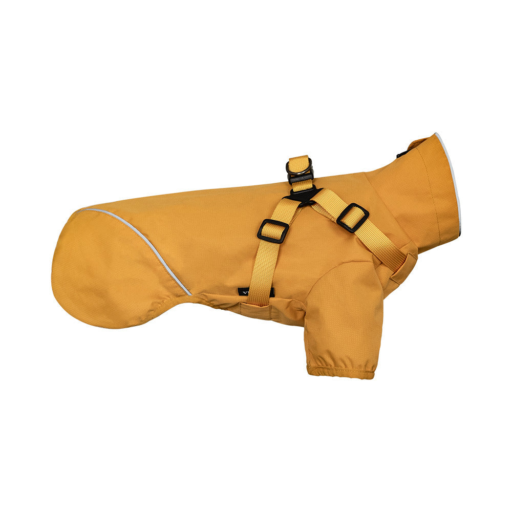 Chest And Back Raincoat Two Legs Waterproof Teddy Medium And Small