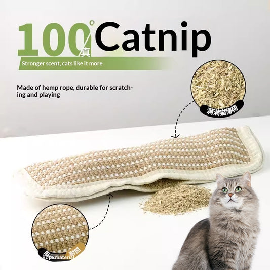 Cat Toy Catnip Pillow Scratching Post
