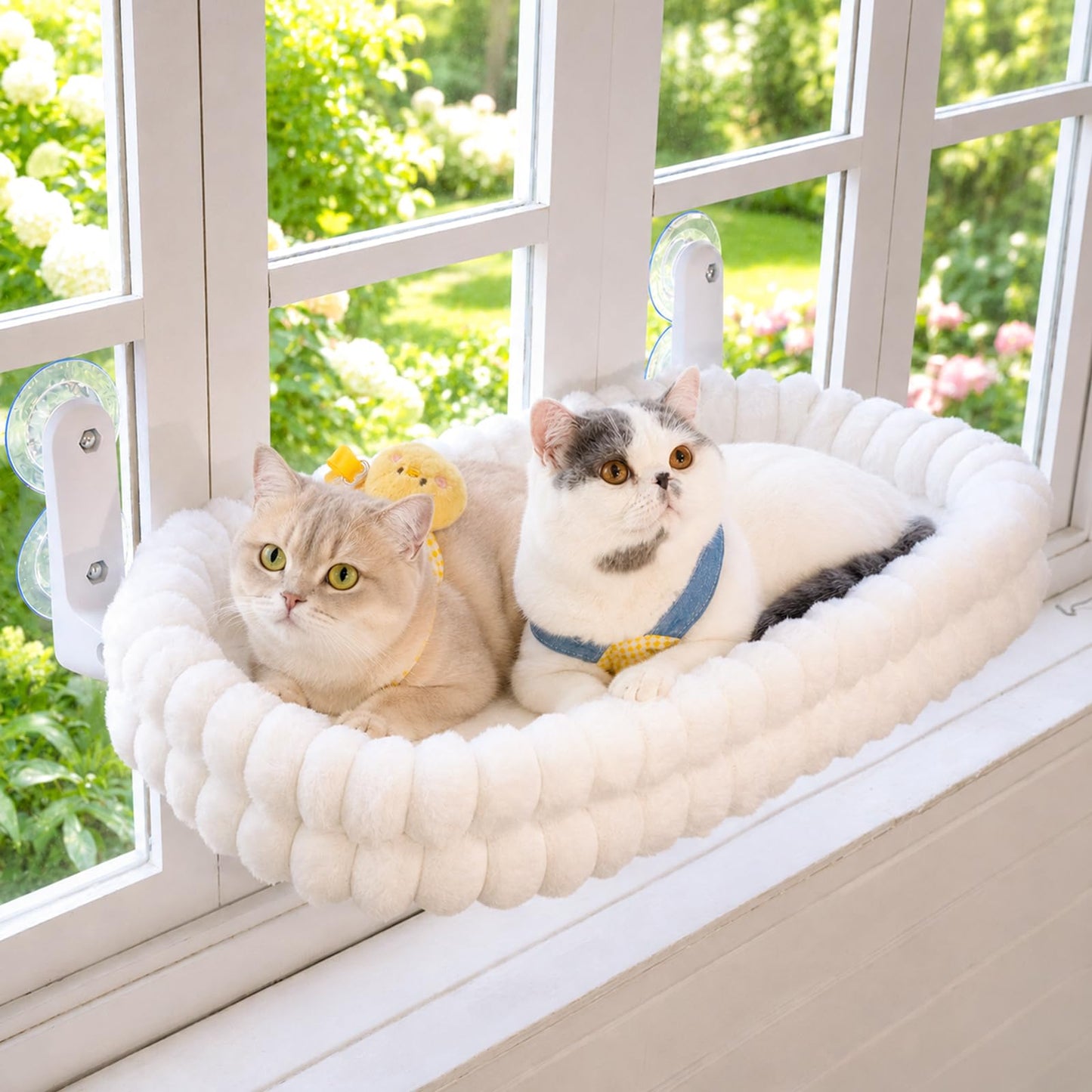 Cloud Cat Window Perch For Indoor Cats Hammock Bed Foldable