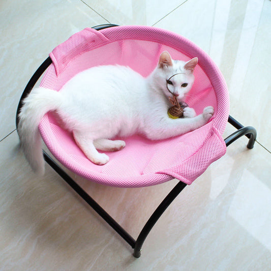 Cat Hammock Bed Free-standing Sleeping Supplies Pet Whole Wash