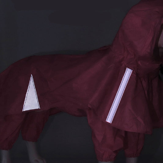Pet Fashion Personalized Cloak Hooded Raincoat
