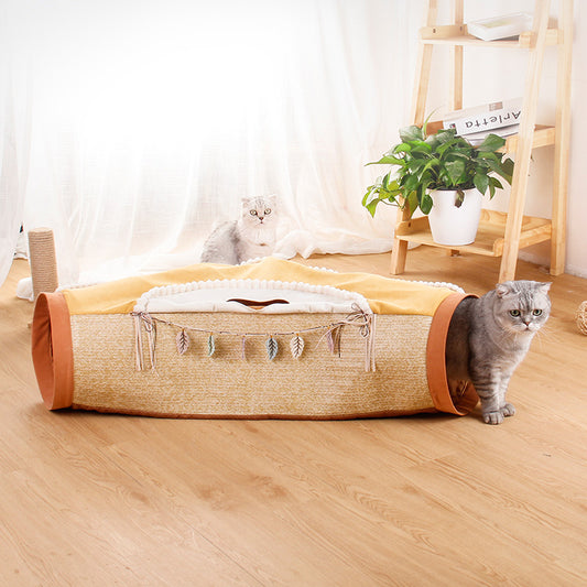 Cat Net Red Litter Roll Totoro Toys Drilling Hole Supplies