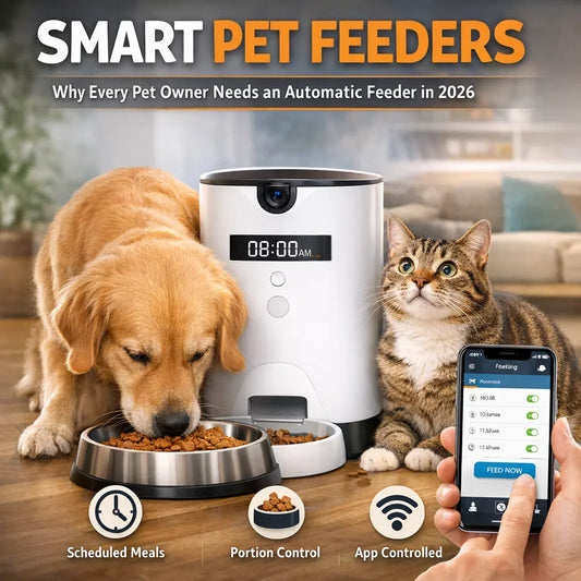 Smart Pet Feeders: Why Every Pet Owner Needs an Automatic Feeder in 2026