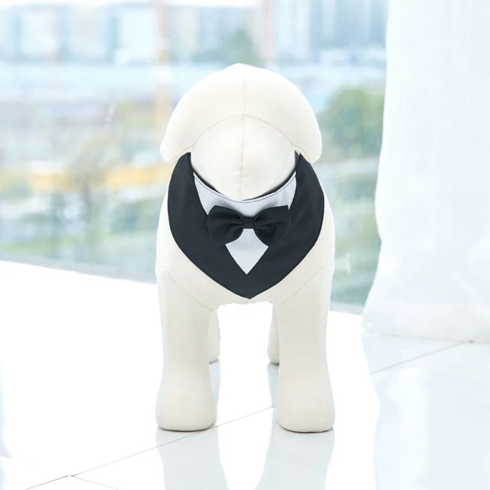 Pet Triangle Bib Bow Saliva Towel Pet Collar Dog Clothing Cat Puppy