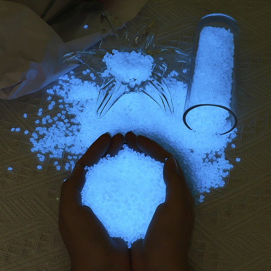 3-5mm Blue Luminous Sand Decoration Fish Tank Landscape Aquarium