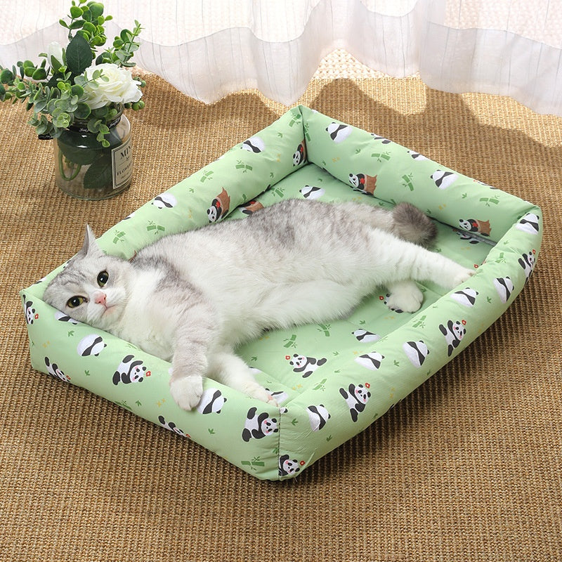 Summer Pet Ice Pad Cooling Mat All-season Dog Bed Cushion