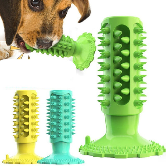 Teeth Cleaning Dog Toothbrush Sucker Molar Stick Bite Toy