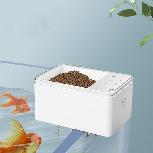 Pet Feeding Fish Food Dispenser Digital Automatic Feeder LED