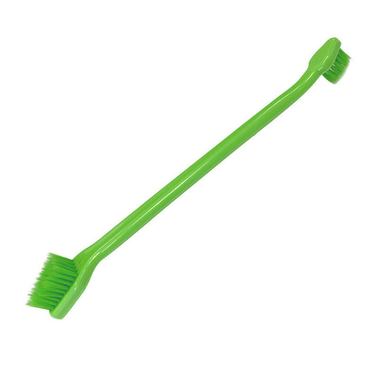 Two-headed Pet Cat Cleaning Toothbrush