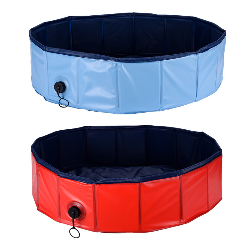 Portable Pet Pool Foldable Dog Cat Bathtub Pet Supplies Outdoor