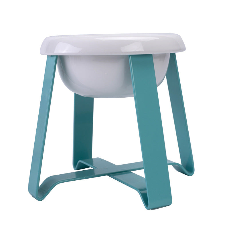 Pet Bowls Creative Antislip Cat Feeding Bowl Food With Iron Stand 2