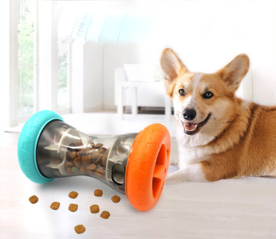 Pet Food Leakage Toy Dog Ball Bite Resistant Slow Cat