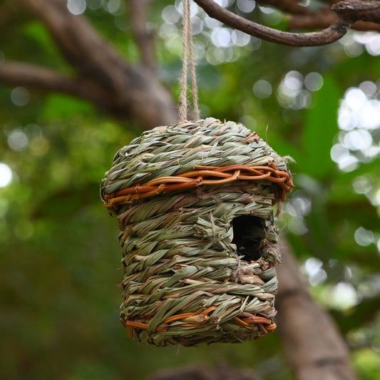 Creative Straw Birds Nest Handicraft Hand-woven Bird Cage