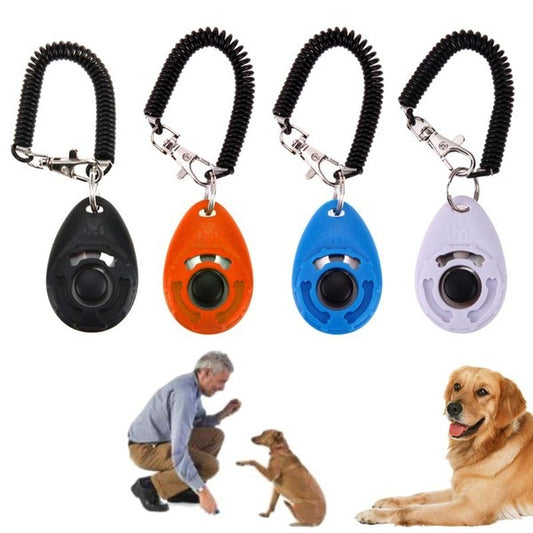 Drop-shaped Training Clicker Pet
