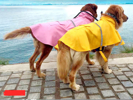 Pet Raincoat Dog Labrador Golden Retriever Large And Medium-sized