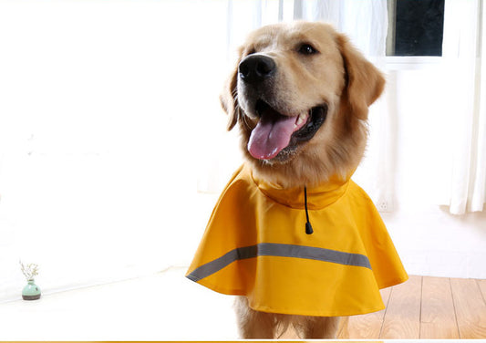 Pet Raincoat Dog Labrador Golden Retriever Large And Medium-sized