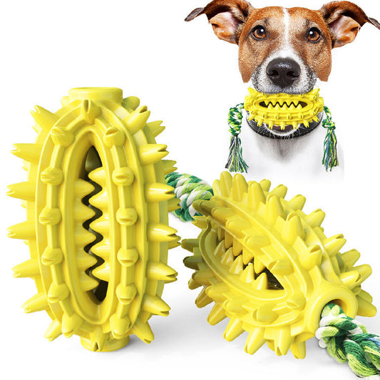 Dog Toy With Rope Fairy Ball Molar Stick Toothbrush Vent Chew