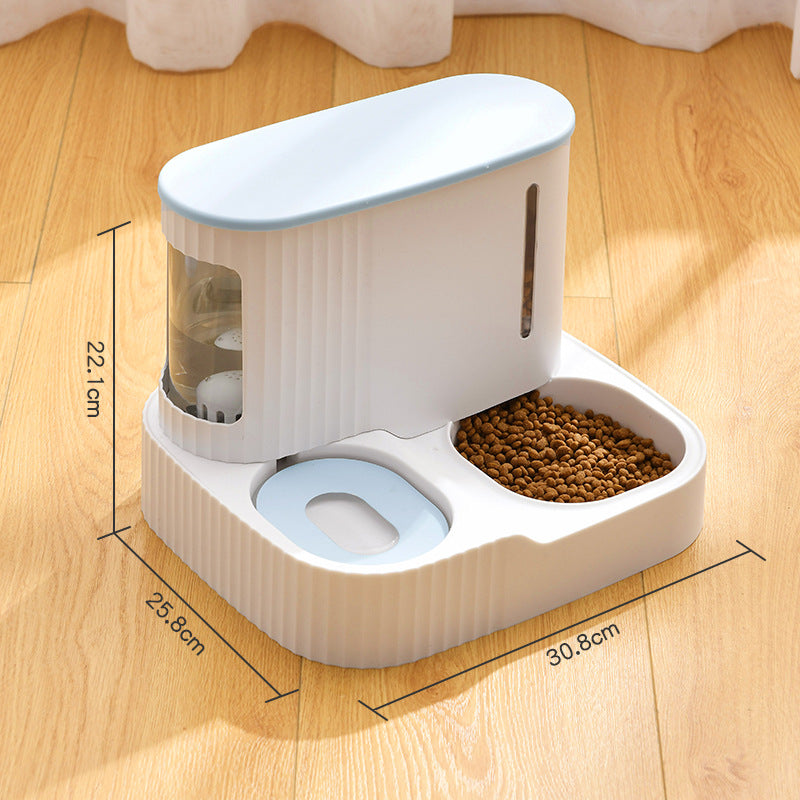 Cat Automatic Drinking Fountain Feeder Integrated Water Pet Supplies