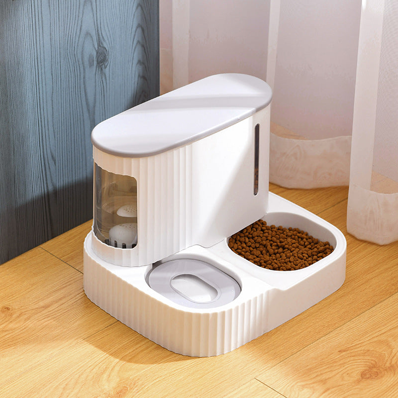 Cat Automatic Drinking Fountain Feeder Integrated Water Pet Supplies