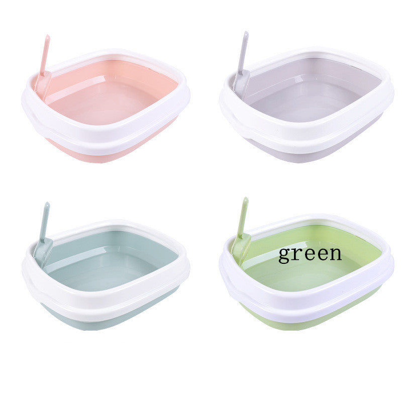 Large Cat Litter Box Detachable Anti-splashing Pet Supplies