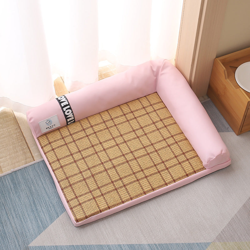 Summer Cooling Mats Cat Bed Dog Sofa Pet House Ice Pad Sleeping