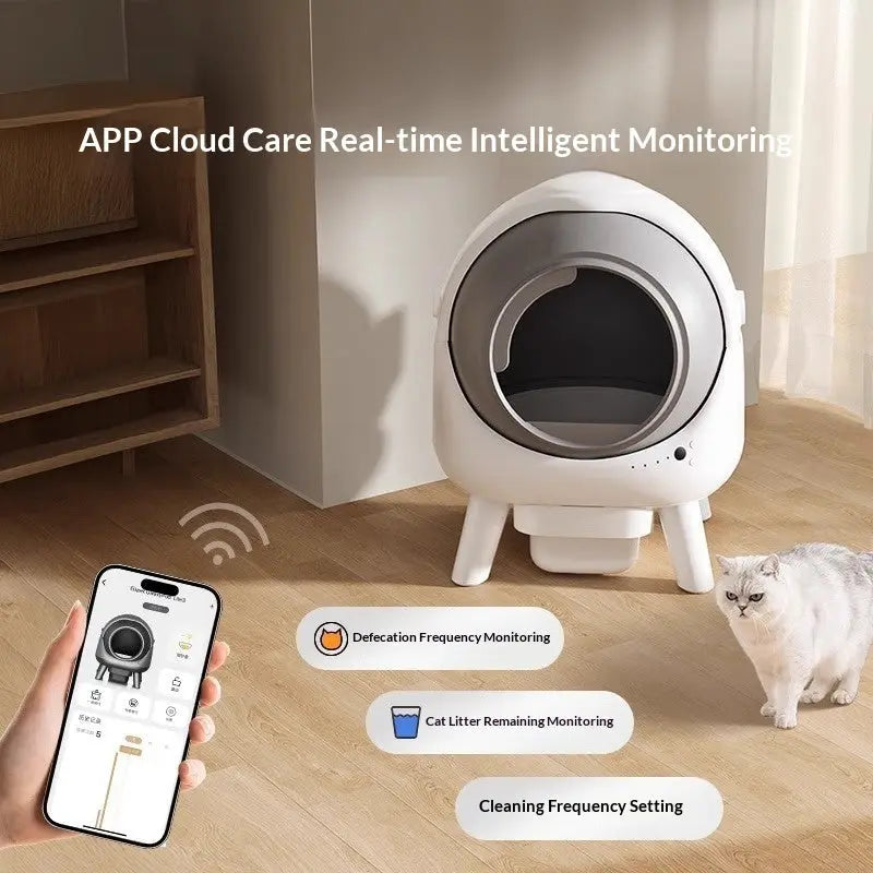 NovaClean™ MAX2 Smart Self-Cleaning Litter System Smart Self-Cleaning Litter Box