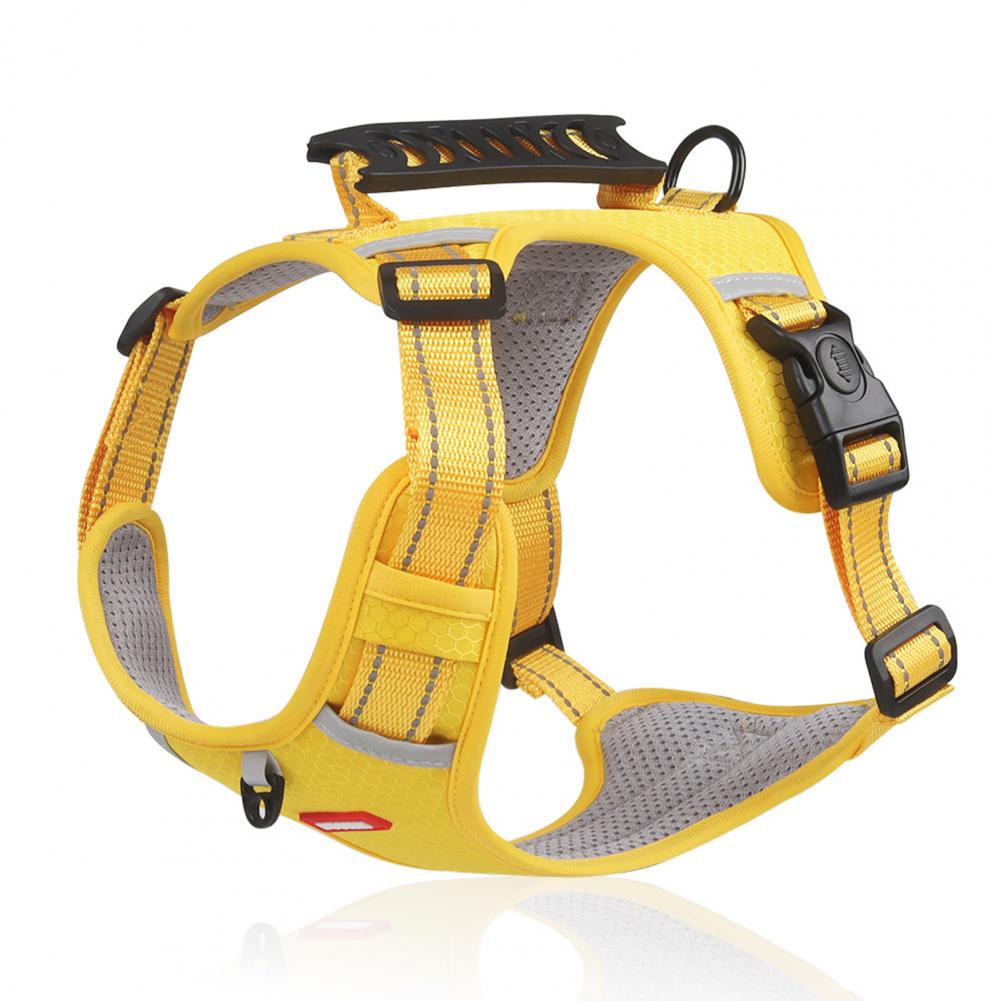 Nylon Dog Harness No Pull Breathable Reflective Pet Vest For Small