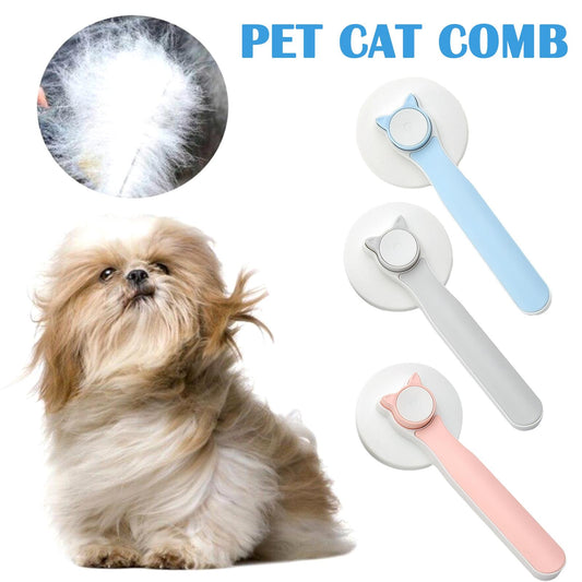Pet Self Cleaning Cat Brushes Grooming Brush For Dogs Cats For Long