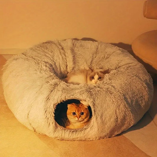 Cats Bed Christmas Beds Plush Cushions Warm All For Winter Pet