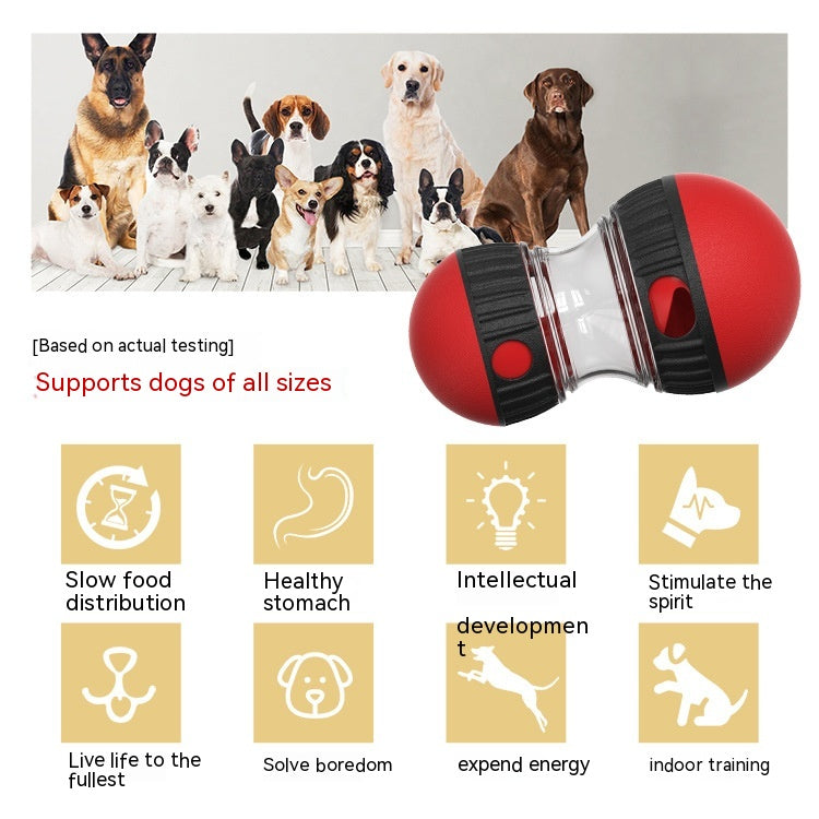 Food Dispensing Dog Toy Tumbler Leaky Ball Puzzle Toys Interactive