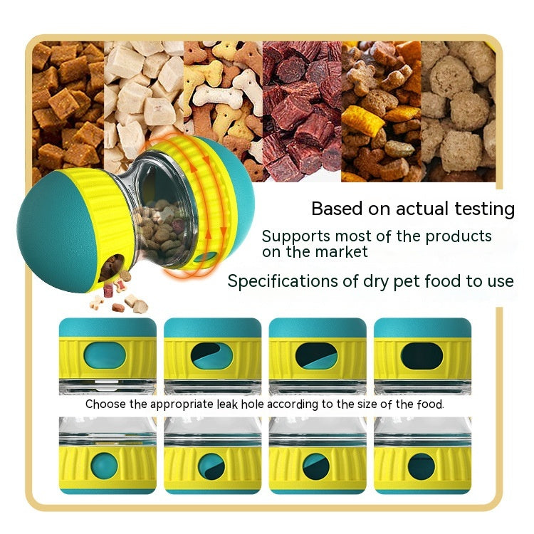 Food Dispensing Dog Toy Tumbler Leaky Ball Puzzle Toys Interactive