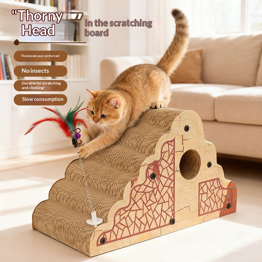 Multi-functional Corrugated Cardboard Scratching Post