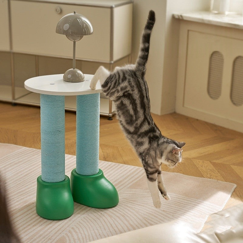 Mochi Cat Scratcher And Scratching Post Combo