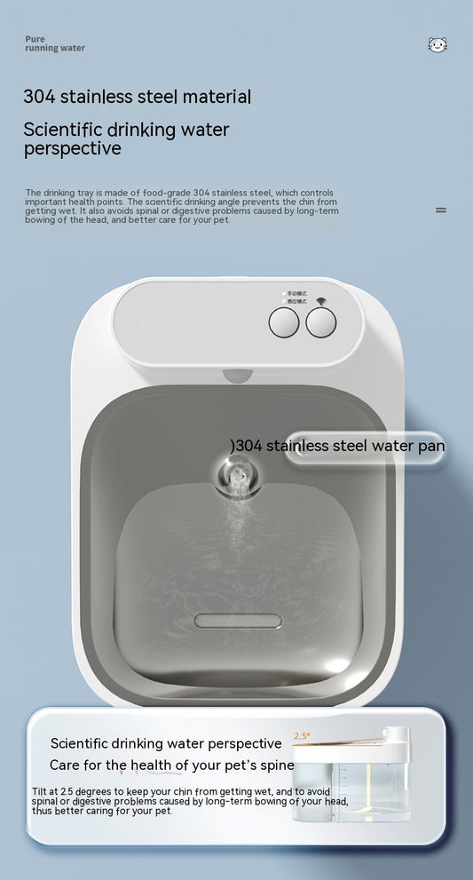 Water Fountain Automatic Loop Filtration Cat-related Products