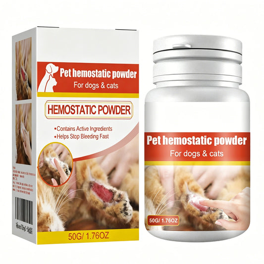 Pet Hemostatic Powder Fast Bleeding Stop Wound Care For Dogs Cats