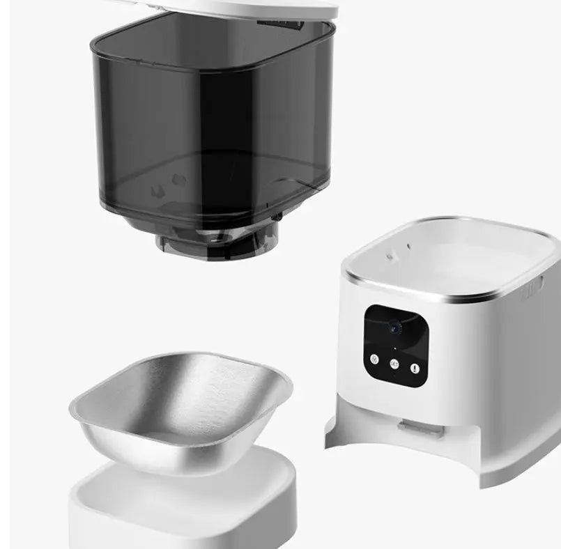 PawSync™ Smart WiFi Automatic FeederVoice Recording | App Control | Large Capacity | Smart Timer Feeding Pet Automatic Feeder